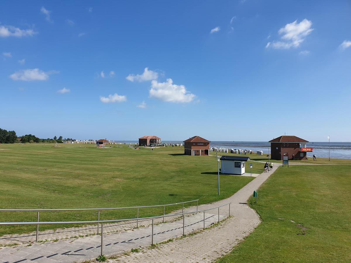 Ferienwohnung Voelker, Wenige Schritte Zum Meer, Wlan, 3 Sz, Kinder Geeignet, Sackgasse, Horumersiel - Nordsee, Erdgeschoss Schillig Exteriör bild